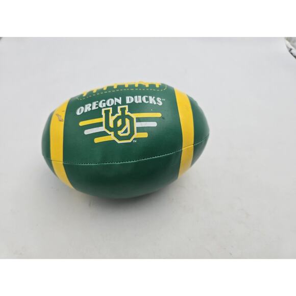 OREGON DUCKS FOOTBALL Vintage Collectible Plush Football - Picture 5 of 5